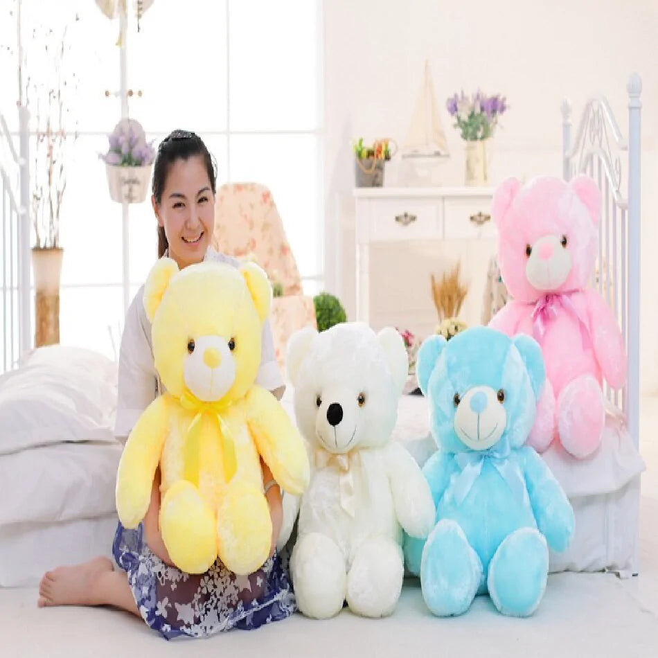 Light Up Stuffed Plush Bear