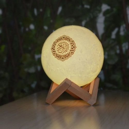 3D Moon Speaker LED Light