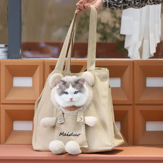 Cat Carrier Backpack for Pets - Pop Out Head