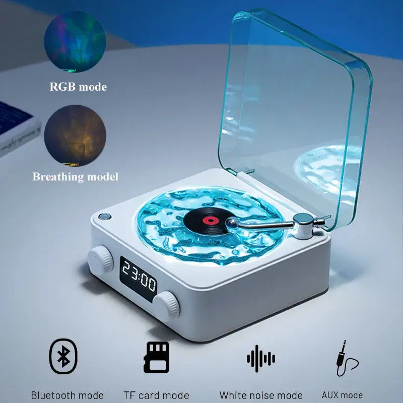 Mini Retro White Noise Speaker with Calming Light