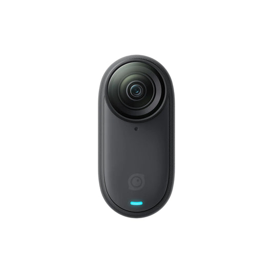 Insta360 GO 3S - 128 GB Black GO 3S Camera Only 4K Tiny Portable Vlogging Camera Hands-Free POVs Mount Anywhere Stabilization 140 Min Battery Life 10m Waterproof Pet POV