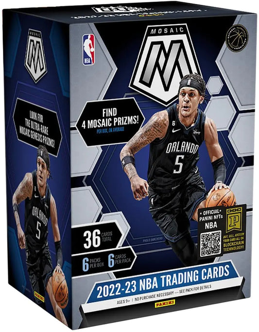 2023 Panini Mosaic Hoops Collector Box - 36 Cards