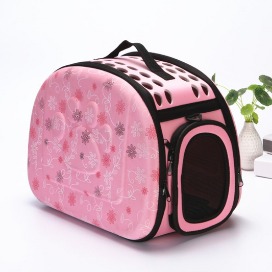 Pet Carrier Backpack - Foldable Travel Bag for Pets
