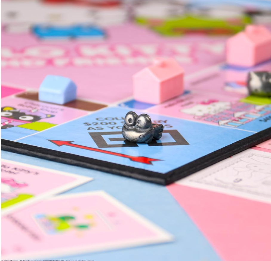 Hello Kitty and Friends Classic Monopoly Game Officially-Licensed