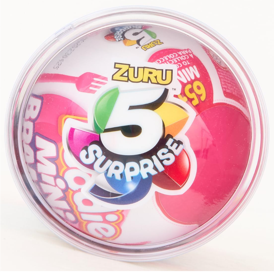 5 Surprise Mini Fast Food Collectibles (2-Pack) by ZURU