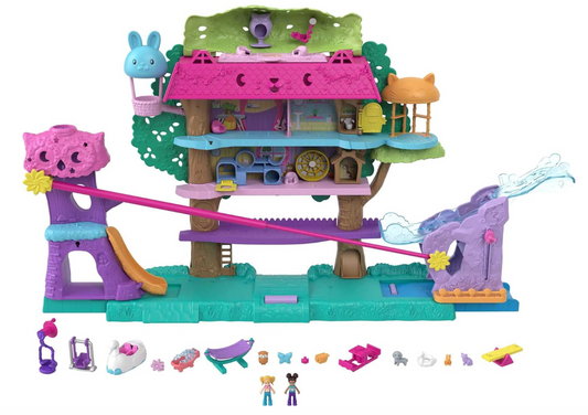 Pollyville Pet Adventure Treehouse
