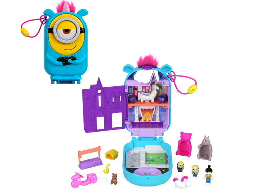 Polly Pocket x Minions Deluxe Playset