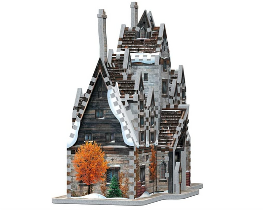 Wrebbit3d Harry Potter Hogsmeade - The Three Broomsticks 3D Puzzle for Teens and Adults | 395 Real Jigsaw Puzzle Pieces | Not Just an Ordinary Model Kit for Adults for Harry Potter Fans