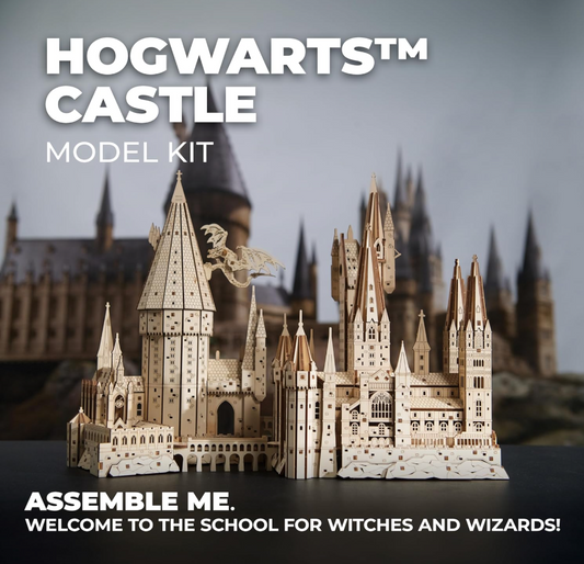 Hogwarts Castle Magic Puzzle - Harry Potter 3D Wooden Model