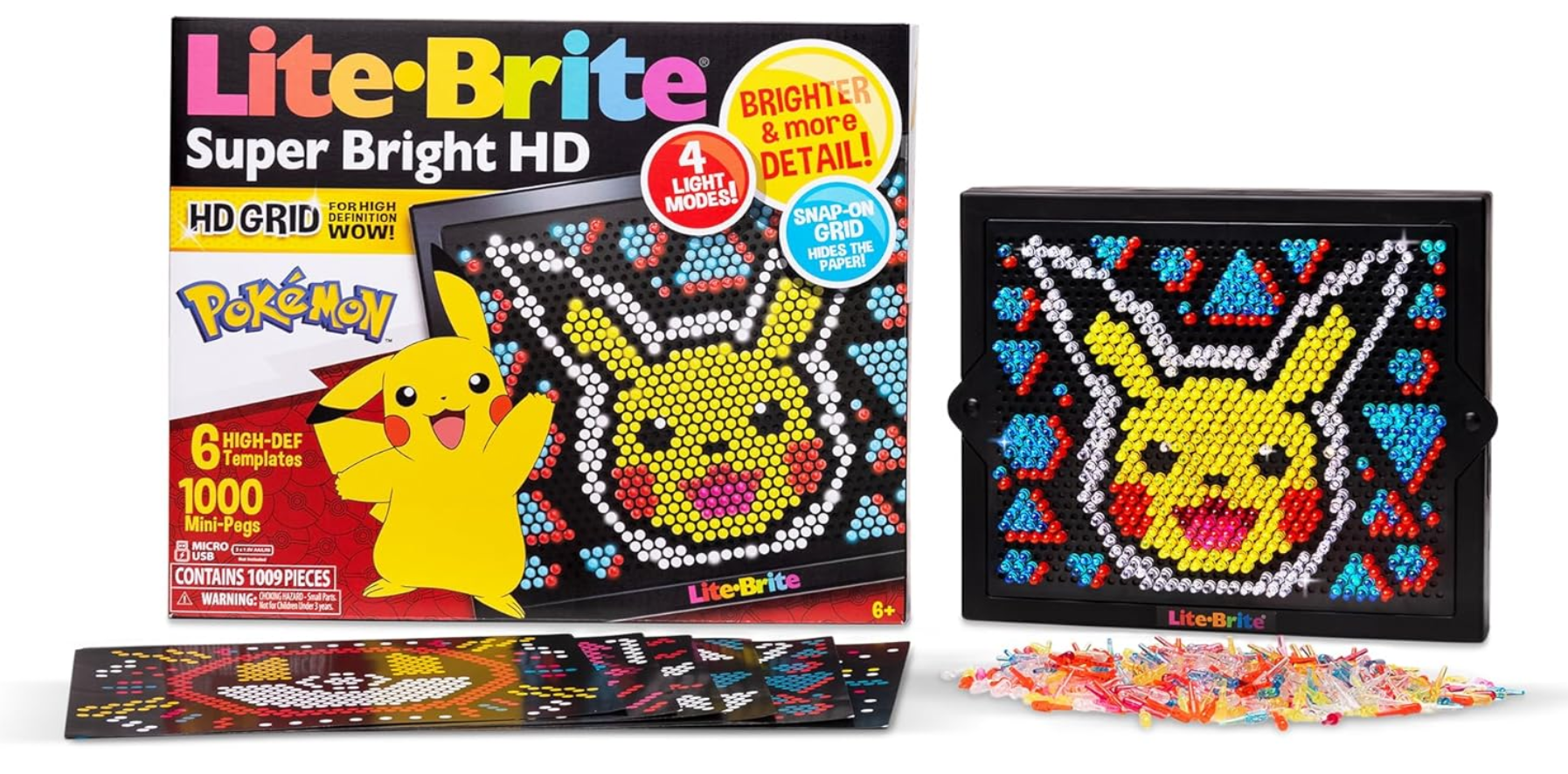 Pokémon Edition Lite Brite HD Art Studio
