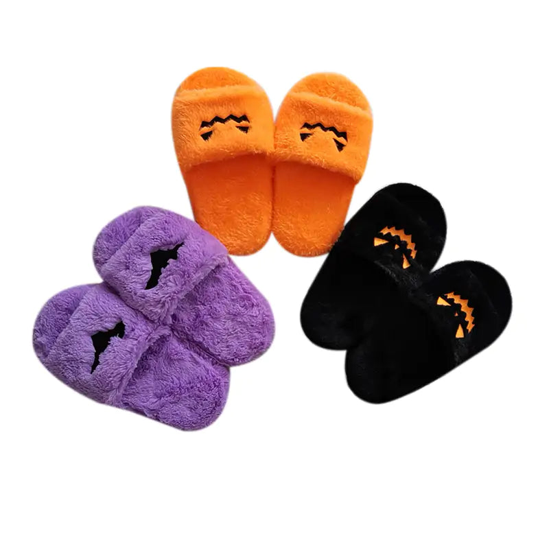 Women Plush Haloween Slippers