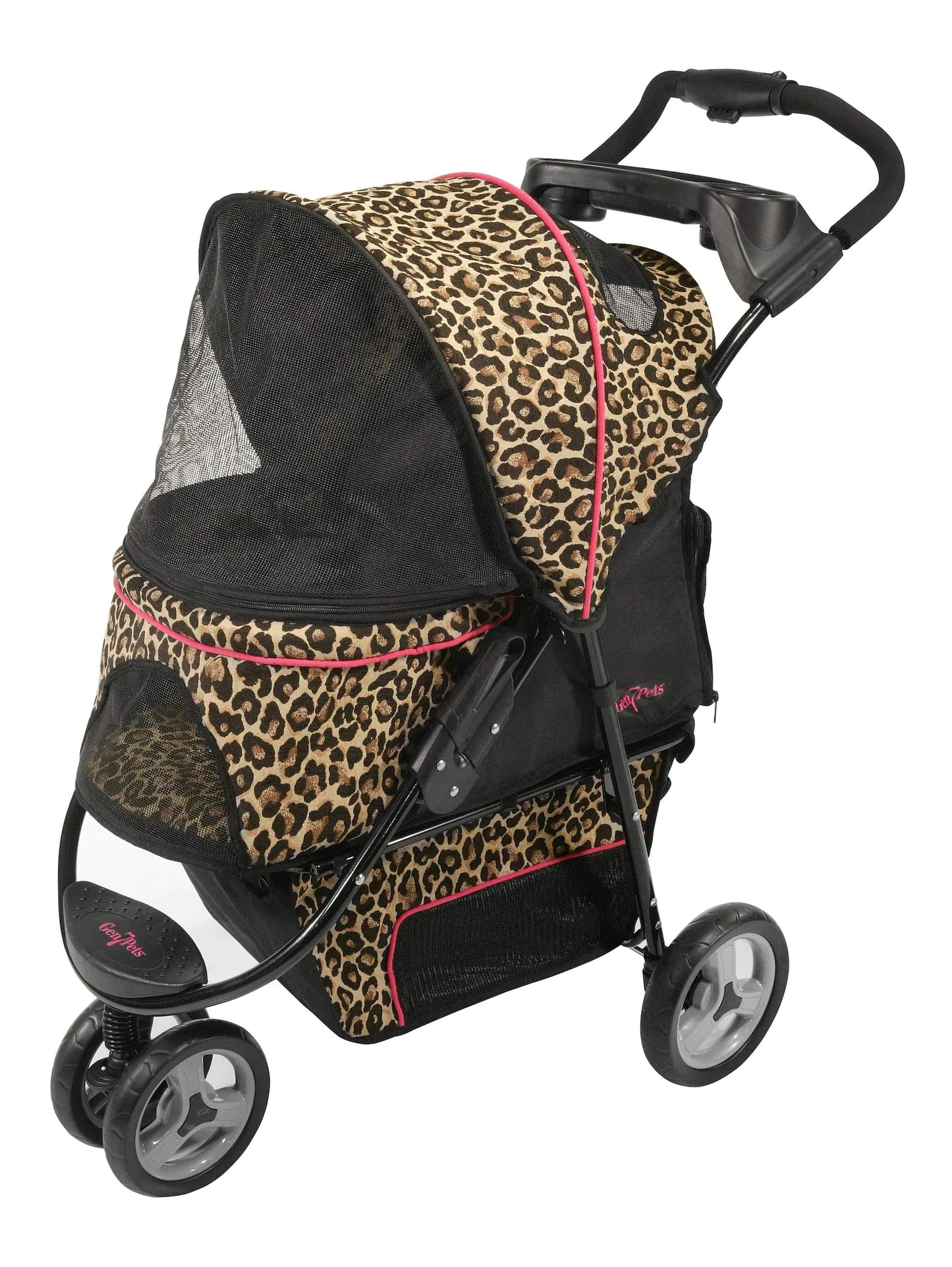 Gen7Pets Promenade Pet Stroller Cheetah Brown