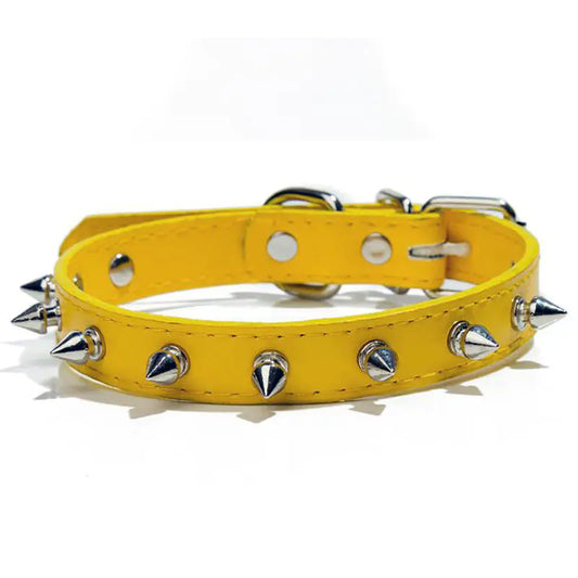 Multicolor Spike Dog Collar for Pets