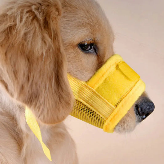 Adjustable Non-Biting Mask for Pets