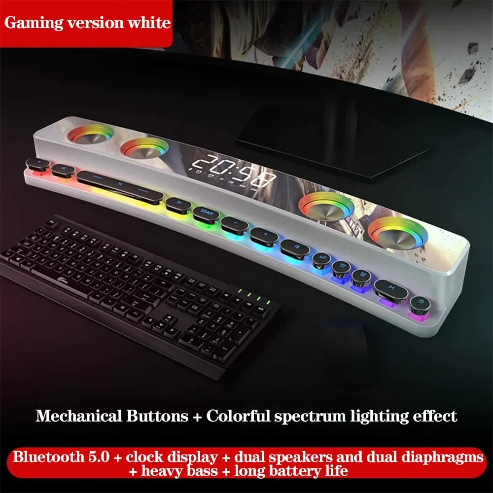 Computer Bluetooth Speaker with Lighting