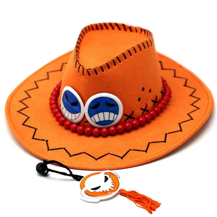 Luffy Cosplay Cowboy Hat