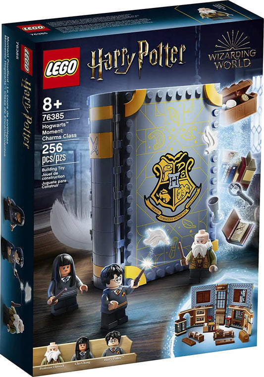 LEGO Harry Potter Hogwarts Moment: Charms Class 76385 Professor Flitwick’s Class in a Brick-Built Book Playset